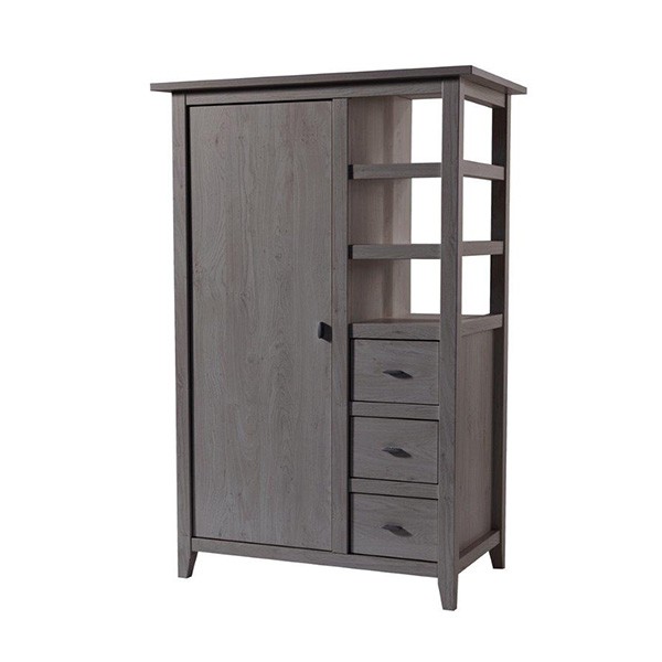 Lyon Wardrobe – Dark Grey