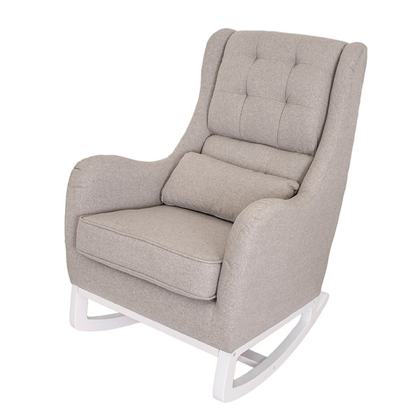 Vesta Rocking Chair – Grey - Image 2
