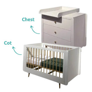 Santorini Cot and Chest Package