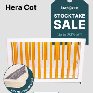Hera Cot and Mattress