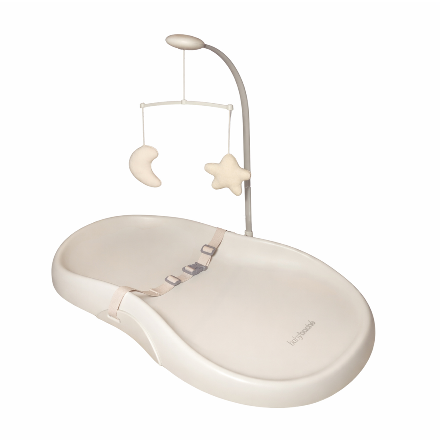 Baby Bache - Changing Pad with Toy Bar - Oat